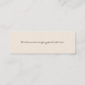 Carte De Visite Mini Zodiaque Woman (Dos)