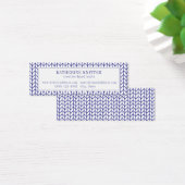 Carte de visite miniature BLUE LINE KNIT (Bureau)