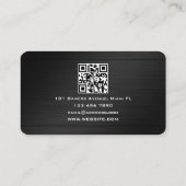 Carte De Visite Miniature de console de jeu vidéo (Dos)