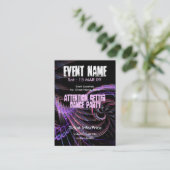 Carte De Visite miniFLYER DE FÊTE D'ÉVÉNEMENT #007 (Debout devant)