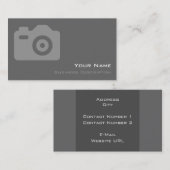 Carte de visite minimal (Devant / Derrière)