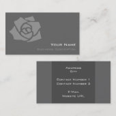 Carte de visite minimal (Devant / Derrière)