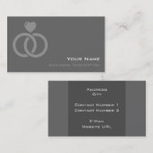 Carte de visite minimal (Devant / Derrière)