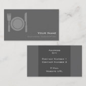 Carte de visite minimal (Devant / Derrière)