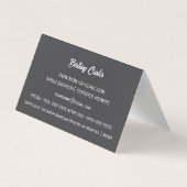 Carte De Visite Minimal Birth Doula Newborn Care Design (Dos)