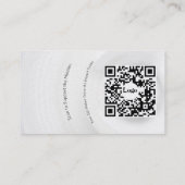Carte De Visite Minimal Fundraising Business Card (Dos)