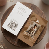 Carte De Visite Minimal Modern hand Made Artistic Pottery Photo