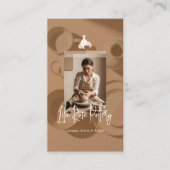 Carte De Visite Minimal Modern hand Made Artistic Pottery Photo  (Devant)