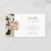 Carte De Visite Minimal Modern hand Made Pottery Photo Collage (Dos)