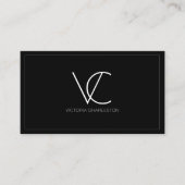 Carte De Visite Minimal moderne (Devant)