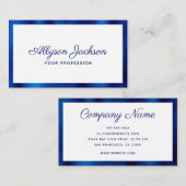 Carte De Visite Minimal moderne (Devant / Derrière)