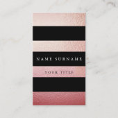 Carte de visite minimal professionnel de verticale (Devant)