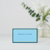 Carte de visite minimale et chic (Debout devant)