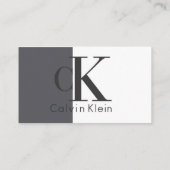 carte de visite minimale personnalisée avec QR Cod (Dos)