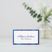 Carte De Visite Minimalisme Moderne (Debout devant)