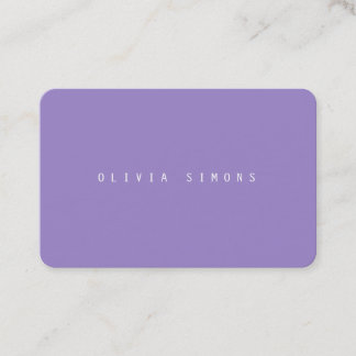 Carte De Visite Minimalist Business Cards