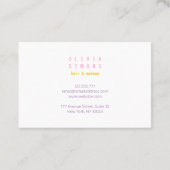 Carte De Visite Minimalist Business Cards (Dos)