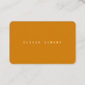 Carte De Visite Minimalist Business Cards (Devant)