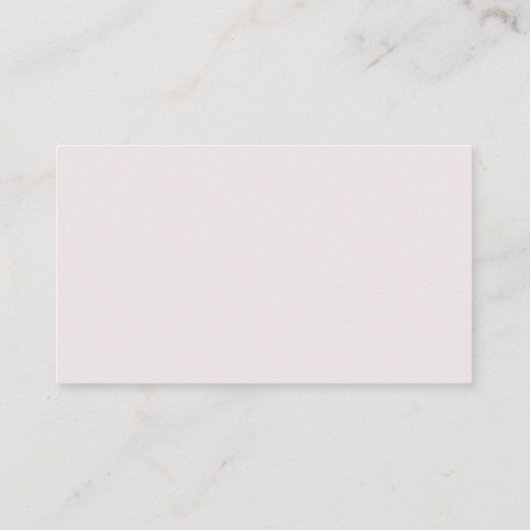 Carte De Visite Minimalist Elegant Classy Graphic Designer (Dos)