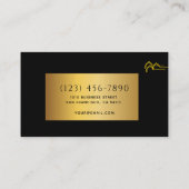 Carte De Visite Minimalist Home Building Construction Luxe Busines (Dos)