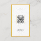 Carte De Visite Minimalist Modern Demolition King Business Card (Dos)
