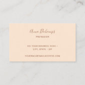 Carte De Visite Minimaliste (Dos)