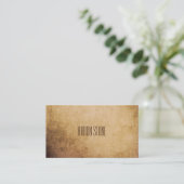 Carte de visite minimaliste créatif de (Debout devant)