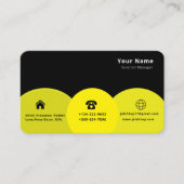 Carte De Visite minimaliste de luxe (Devant)