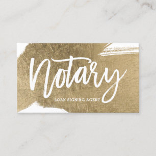 Carte De Visite Minimaliste de traçage d'or de typographie de