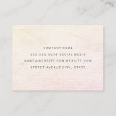 Carte De Visite Minimaliste détendu (Dos)