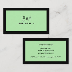 Carte De Visite Minimaliste Exécutif Professionnel Moderne Génériq