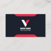 Carte de visite minimaliste moderne (Devant)