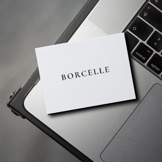 Carte De Visite Minimaliste moderne