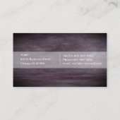 Carte de visite minimaliste moderne (Dos)