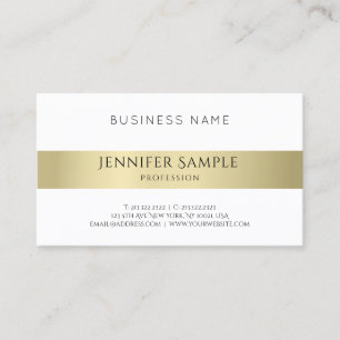 Carte De Visite Minimaliste Moderne Élégant Professionnel