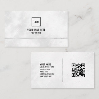 Carte De Visite Minimaliste Moderne Iridescent
