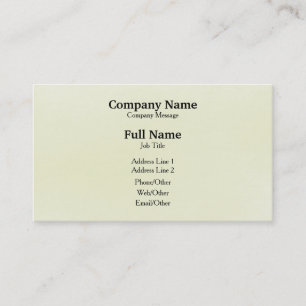 Carte De Visite Minimaliste moderne personnalisé simple personnali