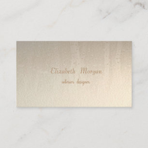 Carte De Visite Minimaliste Moderne Simple ,Gouttes de pluie
