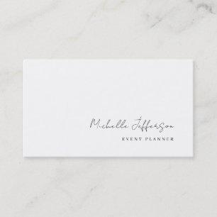 Carte De Visite Minimaliste moderne simple uni