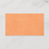 Carte De Visite Minimaliste naturel (Dos)