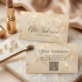 Carte de visite minimaliste Opal Glow