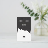 Carte de visite minimaliste personnalisable de (Debout devant)