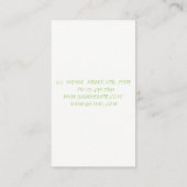 Carte De Visite Minimaliste professionnel moderne (Dos)