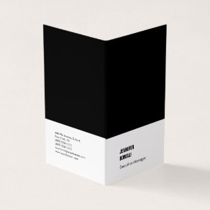 Carte De Visite Minimaliste professionnel moderne branché