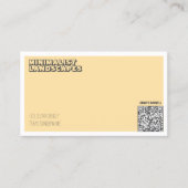 CARTE DE VISITE minimaliste PROSE (Devant)