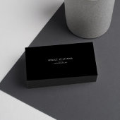 Carte De Visite Minimaliste QR Code Professionnel