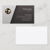 Carte de visite minimaliste simple comptable (Devant / Derrière)