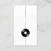 Carte de visite minimaliste vinyle (Devant)