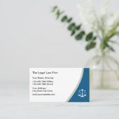 Carte De Visite Ministère De La Justice Moderne Procureur (Debout devant)