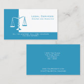 Carte De Visite Ministère public de la Justice (Devant / Derrière)